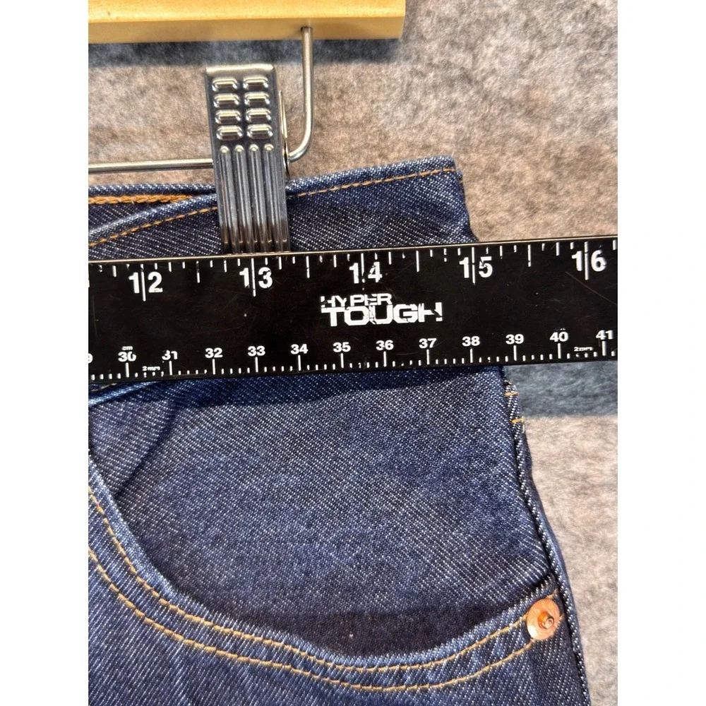 Levis 501 Premium Denim Jeans Mens 29x30 Button Fly Straight‎ Leg Big E